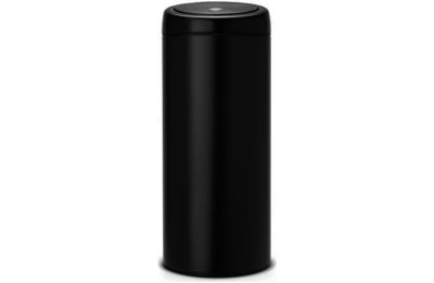 Brabantia Plastic 30L Touch Bin - Matt Black.